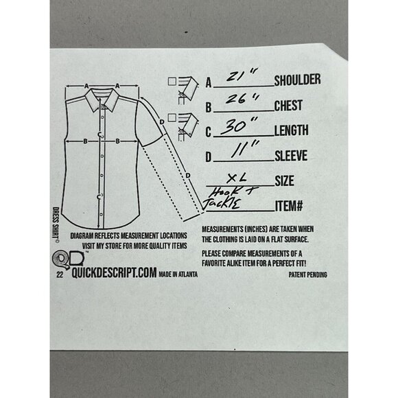 Hook & Tackle Outfitters Button Down Hawaiian Fishing Shirt Marlin, Tuna, - Picture 6 of 6